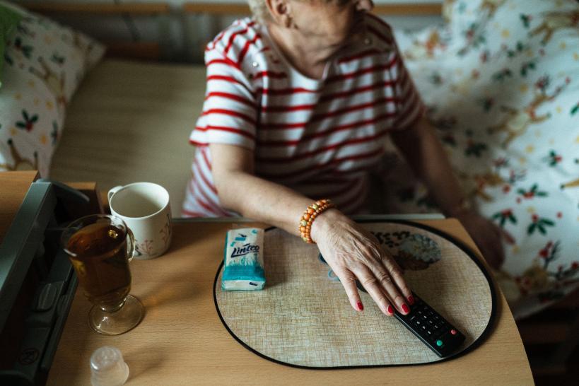 kontakt z rodziną senior